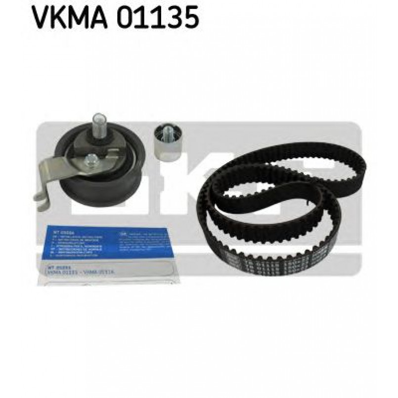VKMA 01135 SKF Комплект ГРМ (ремінь + ролик)
